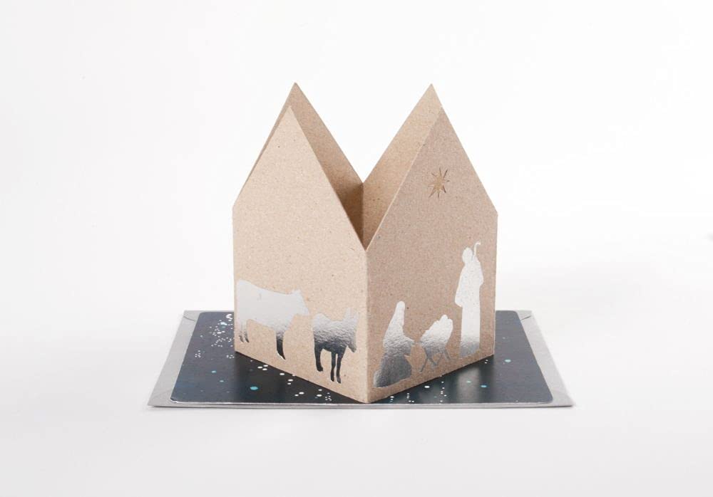 Good old Friends Winter Light Letter - Nativity S