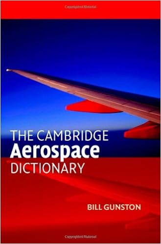 The Cambridge Aerospace Dictionary Cambridge Aerospace Series Gunston Bill 9780521841405 Amazon Com Books