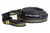 Montem Thicc Hammock Straps / 40 Combined Loops - 24 Feet Long/Holds 1,200 Pounds from Our Super Triple Stitching/Get Our Camping Hammock Tree Straps