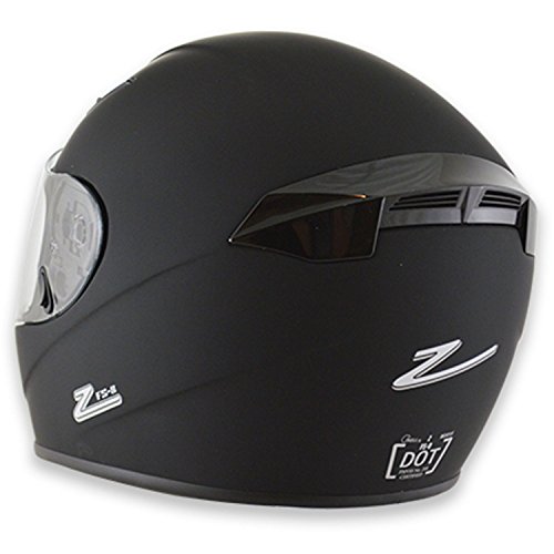 Zamp FS-8 Snell M2015 / DOT Helmet Matte Black Large - Thumbnail 2