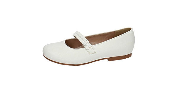 BONINO 5-B5741A-12 Zapatos DE COMUNIÓN NIÑA Zapato COMUNIÓN Blanco 35 :  Amazon.es: Zapatos y complementos