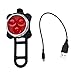 Xtreme Bright X-96 USB Rechargeable LED Bike Light Set-Bike Headlight and Taillight Combination, 650 mAh USB Rechargeable (Includes USB Cable) &
