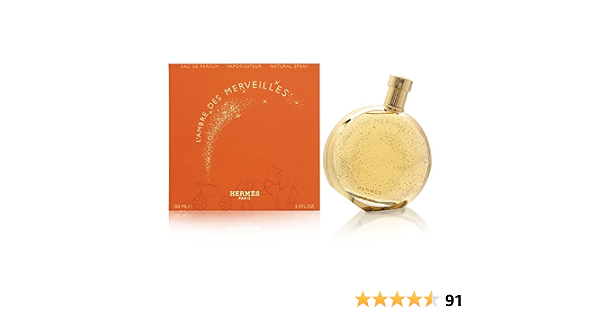 Amazon.com: L'Ambre Des Merveilles de Hermes para mujer 3.3 oz Eau de  Parfum Spray : Belleza y Cuidado Personal