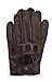 Riparo Genuine Leather Reverse Stitched Driving Gloves (X-Large, Brown)
