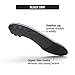 Superfeet BLACK DMP, Sensitive Feet Low Arch Memory Foam Anti-Fatigue Orthotic Insoles, Unisex, Black, Small/C: 6.5-8 Wmns/5.5-7 Mens