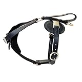 RedLine K9 Padded Leather Quick Release Dog Protection and Tracking Harness (Large)