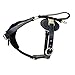 Redline K9 Padded Leather Quick Release Dog Protection and Tracking Harness (Large)