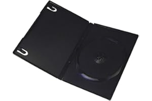 Progo 50 Pack Standard Black Single DVD Cases 14MM