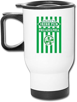 Yan Da YY New Coffee Cup It's Always Sunny In Philadelphia Paddy's Irish Pub Travel Mugs With Bottle Cap 14 Oz