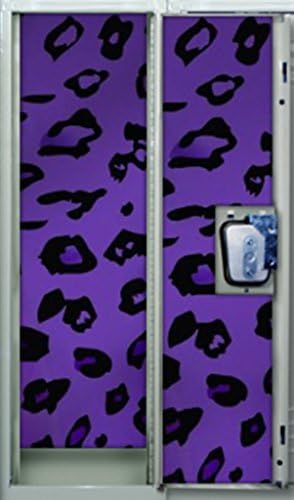 Luv Ur Locker Wallpaper - Purple &amp; Black Cheetah