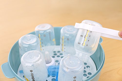 GOLOHO Baby Bottle Microwave Steam Sterilizer - Fit 6 Baby Bottles - Thumbnail 6