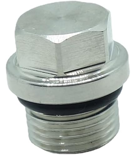 PATIKIL 1/4 NPT Mannelijke Plug, 2 Pack Waterdicht Stofdicht 304 PATIKIL 1/4 NPT Mannelijke Plug, 2 Pack Waterdicht Stofdicht 304