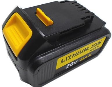 DCB204 5A with 18650 Samsung cells 5.0Ah 20V Replacement Power Tools Battery for DeWalt DC9091 DCB200 DCB204-2 DCB180 DCB182 DCB200 DCB184