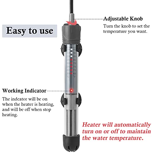 adjustable aquarium heater