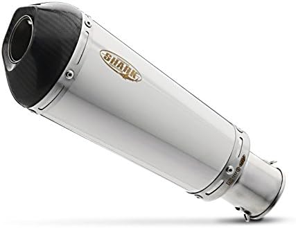 Exhaust Silencer Triumph Tiger Explorer XCA 2016 Shark DSX-7 Inox brushed