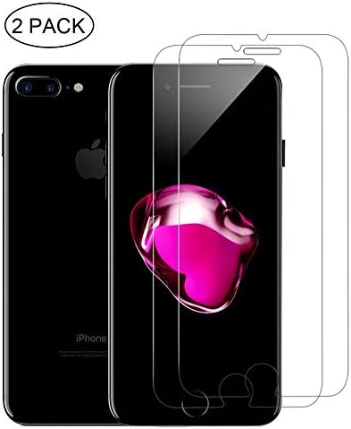 iPhone 8 Plus, 7 Plus, 6S Plus, 6 Plus Screen Protector, ATGlass Tempered Glass Screen Protector for Apple iPhone 8 Plus, 7 Plus, iPhone 6S Plus, 6 Plus [5.5" inch] 2017, 2016, 2015 (2-Pack)