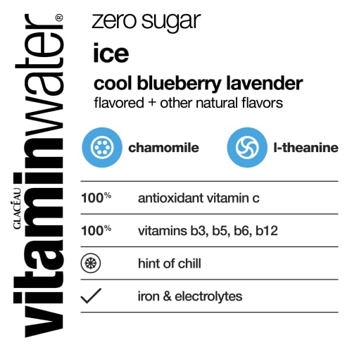 vitaminwater zero sugar ice, electrolyte enhanced water with vitamins ...