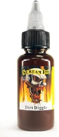 Scream Tattoo Ink 4-oz -Dirt DIGGLER- Tattoo Supplies