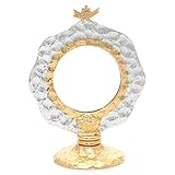 Holyart Chapel Monstrance modeled Brass, 6.5cm Host