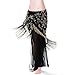 ROYAL SMEELA Belly Dance Hip Scarf Fringe Bellydance Scarves Sequin Belly Dancing Outfit Costume