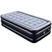 AYCLIF Upgraded Air Mattress Twin Size Blow Up Raised Airbed, Cup Hole Inflatable Mattress with Built-in Electric Pump Easy to Transport & Store and Repair Patches Included, 80x39x18 inches