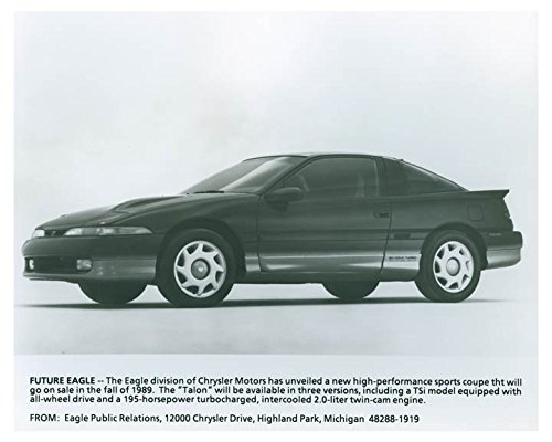 1989 Chrysler Eagle Talon Sports Coupe Automobile Photo Poster