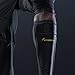 Storelli BodyShield Leg Guards, Premium Compression Shin Guard Sleeves for Soccer Players, Impact Protection, UV-Resistant, Sweat-Wicking, Unisex, 1 Pair, Black, Youth Small
