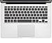 Kuzy - Ultra Thin Clear Keyboard Cover Soft TPU Skin for Older MacBook Pro 13