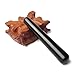 4Pcs Set Jade Yoni Eggs Stick,3 Pcs Drilled Natural Obsidian Quartz Crystal Jade Eggs Massage Stone + 1 Pcs Massage Stick for Women Kegel Exercise Strengthen Pelvic Floor Muscles