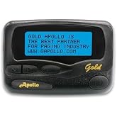 Apollo Programmable Cordless Alpha Pager, AL-A25, AF&ndash; A25, Black