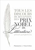 Tous les discours de réception des prix Nobel de littérature by