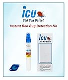 Instant Bed Bug Detection (Test) Kit, Instant and Convenient Method to Determine if Bed Bugs are present in your home, apartment or dorm; by ICU Diagnostics (Single Test)