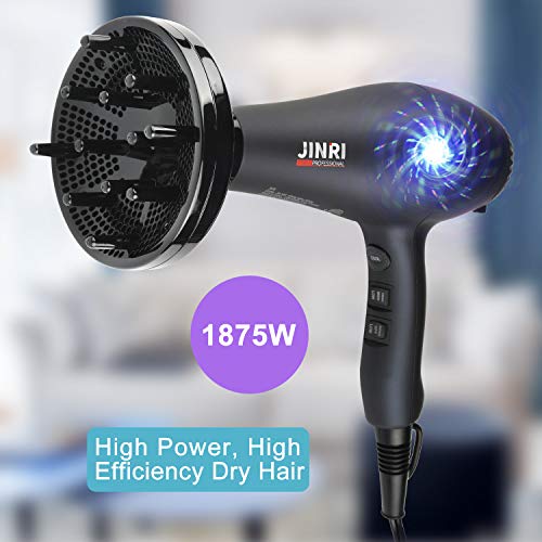 1875w Professional Tourmaline Hair Dryer,Negative Ionic Salon Hair Blow