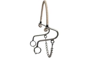 Little S Hackamore Bit 5.5" Checks