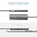 USB C Hub, USB C Adapter, EUASOO 9 in 1 Thunderbolt 3 hub, Multiport USB C to HDMI Adapter Type C Charging Port, USB 3.0 Ports, Ethernet Port MacBook Pro 2017/2016, Chromebook Pixel More