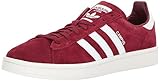 adidas Originals Men's Campus Sneaker, Collegiate Burgundy Chalk White, 9 M US