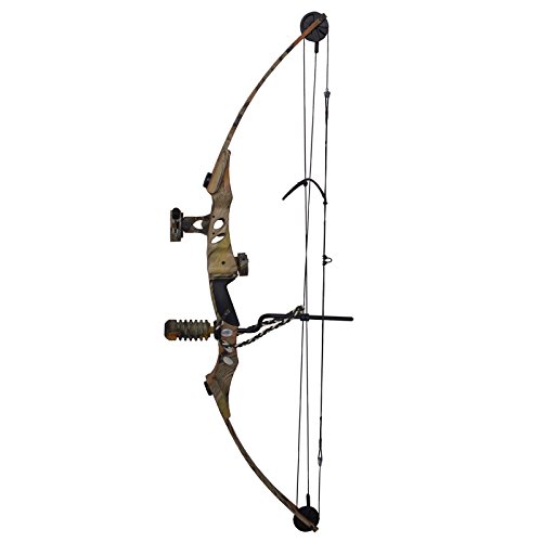 SAS Siege 55 lb Compound Bow Package (Camo with Accessory Package)