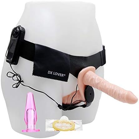 Leather Strap On Harness Waist with Double Heads for Couples