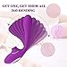 Clitoral Sucking Vibrator Nipple Stimulator Masturbation Dildo Vibrator Waterproof, Treediride Rechargeable G Spot Clitoris Oral Sex Massager with 10 Suction & 10 Vibration Adult Sex Toys for Couples