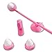 My Shiney Hiney Medium Bristle Personal Cleansing Brush Set, Pink
