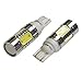 iJDMTOY Extremely Bright 7.5W High Power 912 921 906 Projector LED Reverse Light Bulbs, Xenon White