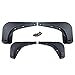 Astra Depot Compatible with 2015-2017 Jeep Renegade Black Deluxe Molded Splash Guard Mud Flaps 2015-2019-SET 4PCS