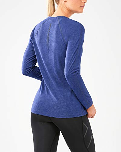 2XU Dames Heat lange mouwen Run Top - Wr5204a Lange mouwen - Image 3