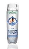 Hollywood Style Skin Whitening Astringent & Toner with Acne Control & Anti-inflammatory Ingredients