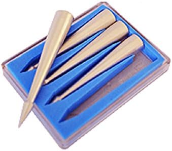 Fayde Golf Europe Eco Friendly Aluminium Golf Tee - Presentation Box of Four Aluminium Performance Golf Tees
