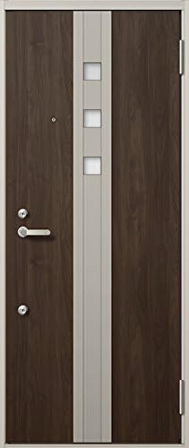 Amazon 玄関 ドア アパートドア リクシル リジェーロa ランマ無 K4仕様 2ロック 32型 W 785mm H 1912mm アングル付きフラット枠 レバーlaa型 吊元 右吊元 製品色 クリエラスク ドア