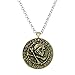 LUREME Vintage Jewelry Uncharted Drake Antique Gold Coin Pendant Necklace-Bronze (nl005620-1)