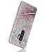 Galaxy S9 Plus Case,Spevert Marble Pattern Hybrid Hard Back Soft TPU Raised Edge Ultra-Thin Shock Absorption Slim Protective Case Compatible Samsung Galaxy S9 Plus/S9+(2018 Released) - Colorful