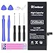 uowlbear Replacement 6s Plus Battery for 6s Plus A1634 A1687 A1699 with Complete Replacement Kits 0 Cycle -High Capacity 3 Year Warranty