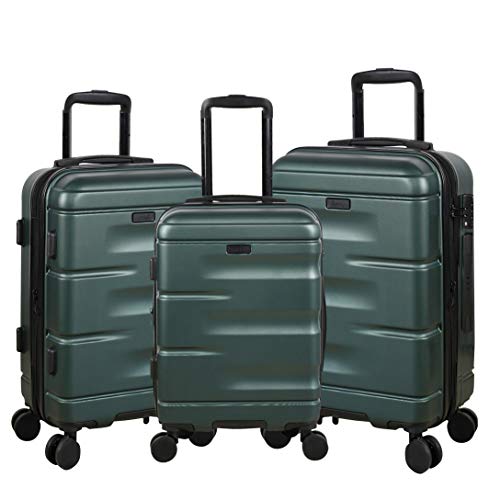 Travel Horizon Expandable Suitcases Hardside Luggage with Spinner